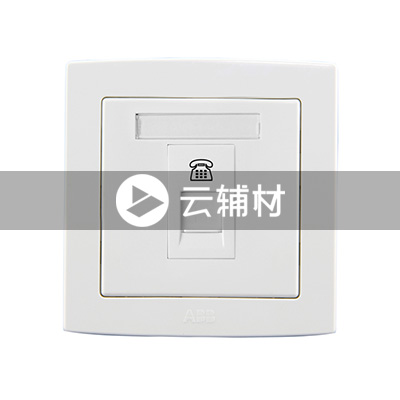 AS321一位四芯电话插座 RJ11