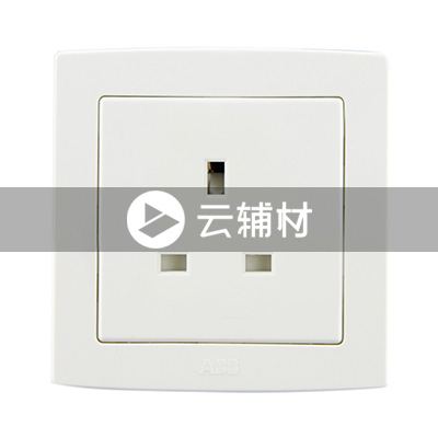 AS208一位英标三极插座 13A