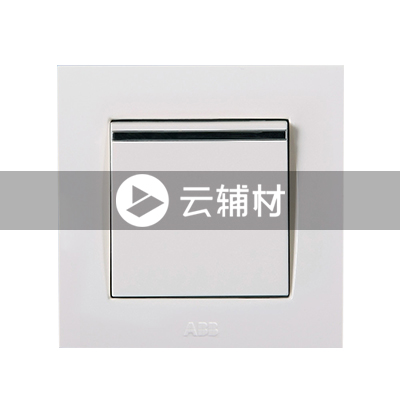 AU13553-WW 一位双控带装饰线开关 10AX