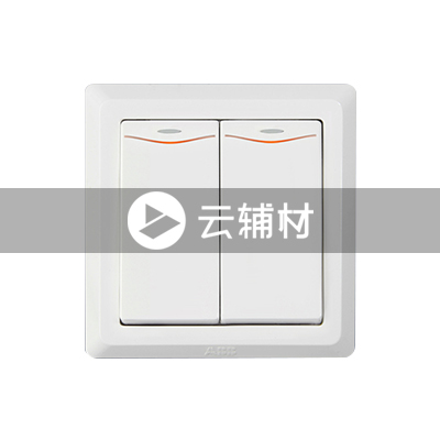AE162 二位单控带灯开关 10AX