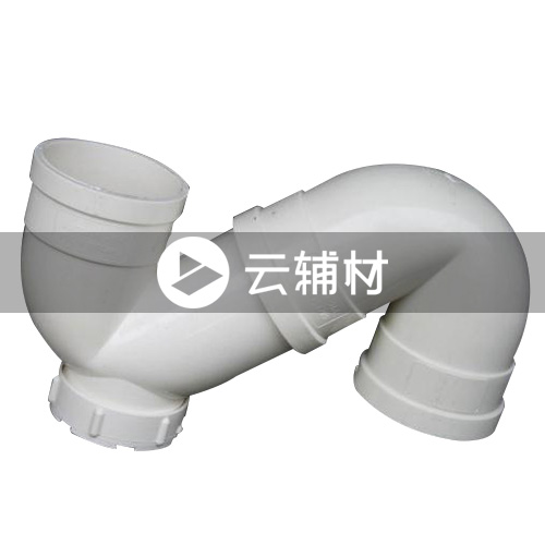 金牛PVC-U排水管件 S型存水弯110mm（带检查口）