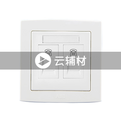 AL322二位四芯电话插座 RJ11