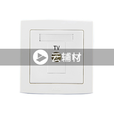 AL304一位带一分支电视插座