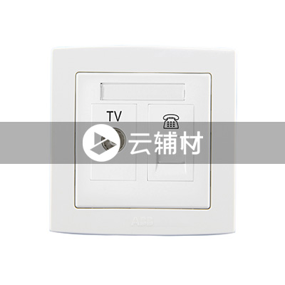 AL324二位电视/电话插座