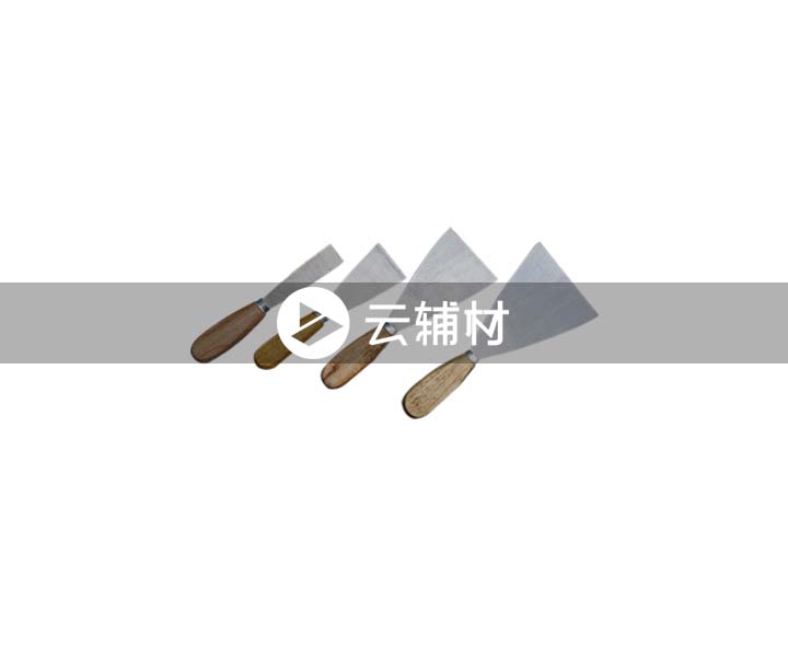 乐可施高级精抛油灰刀4寸36把/盒