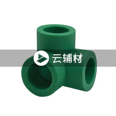 微朗绿色PPR 立体三通25mm