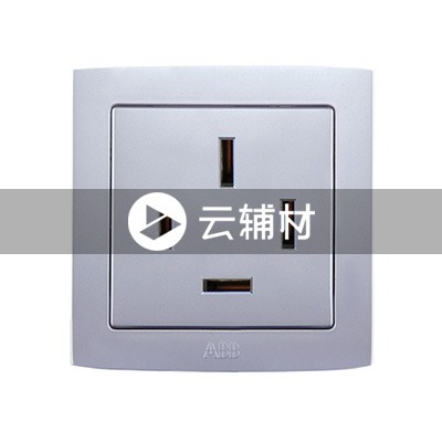 AL204-S三相四极动力插座 （银色） 25A、440V