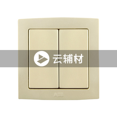 AL106-PG 二位双控开关（珍珠金）