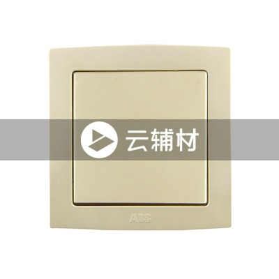 AL430-PG 一位按钮开关（珍珠金）