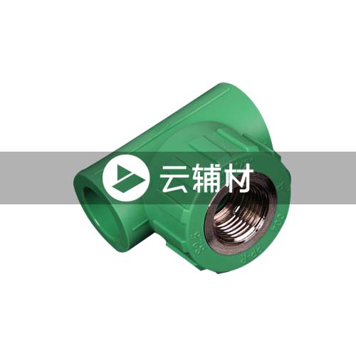 沃盾 内螺三通20*1/2（绿色）金