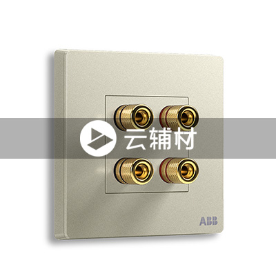 AF342-CS四位音响端子插座