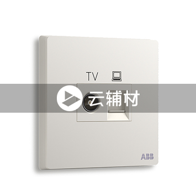 AF334二位电视/6类电脑插座RJ45